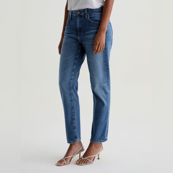 AG Denim blue Ex-Boyfriend AG-Ed™ Slouchy Slim ankle jeans - size 30 W 28 L NWOT - Picture 4 of 8